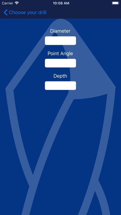 Drill Point Calculator