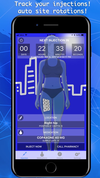 Injection Tracker & Reminder screenshot-0