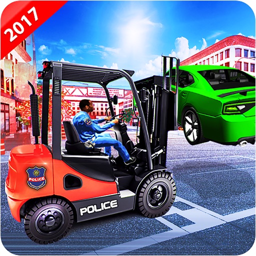 City Traffic Police Forklift Simulator icon