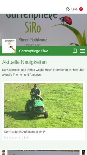 Gartenpflege SiRo(圖1)-速報App