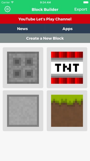 Block Builder for Minecraft