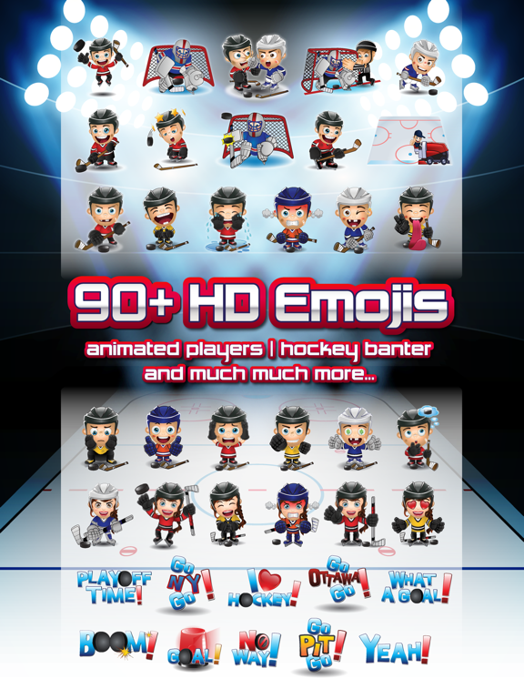 Hockey Emojis Nationのおすすめ画像1