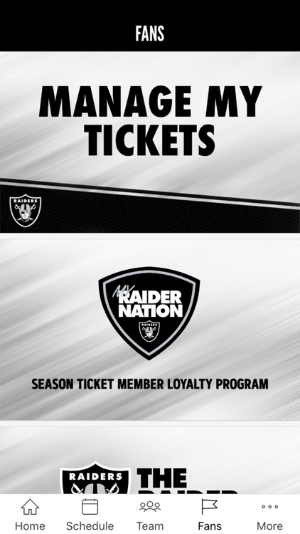 Raiders App
