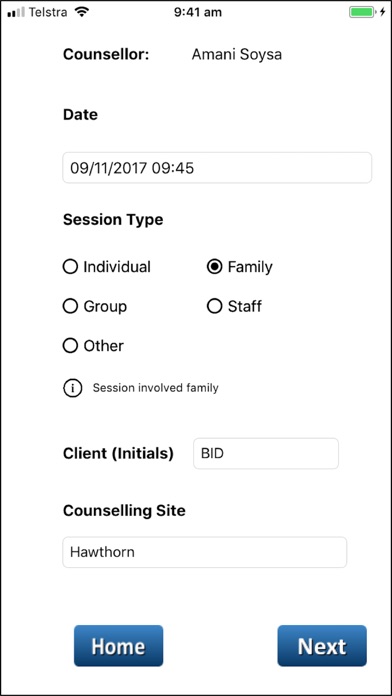 WellbeingClinic App screenshot 2