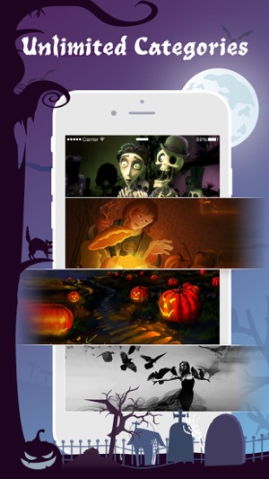 Halloween Wallpaper Sticker HD(圖3)-速報App