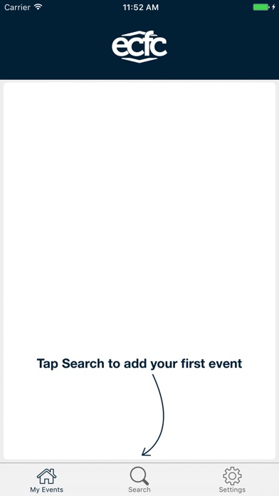 ECFC Events screenshot 2