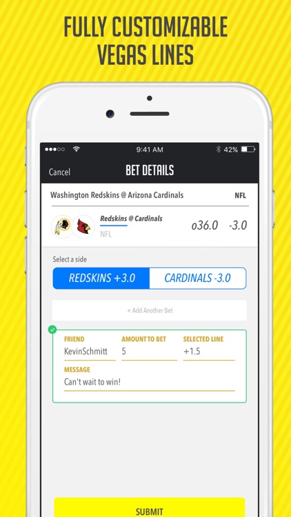 Gentleman's Bet: Sports bets