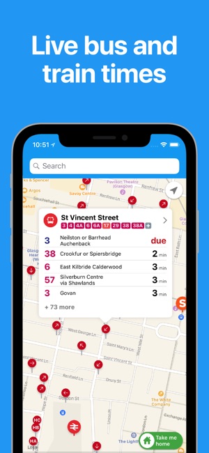 Glasgow Bus & Train Times(圖1)-速報App