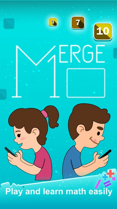 How to cancel & delete Merge 10-logical number puzzle from iphone & ipad 1