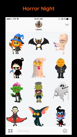 Happy Halloween Emojis Sticker(圖3)-速報App