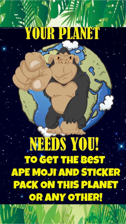 Ape World: Premium Stickers