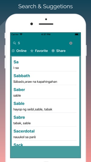 English-Tagalog Translator(圖3)-速報App