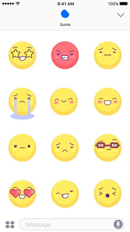 Yellow Emojis - Animated Sticker Keyboard