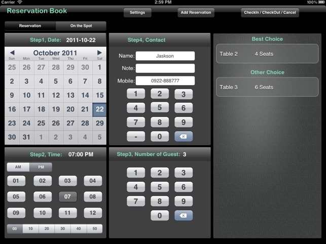 Reservation Book Pro