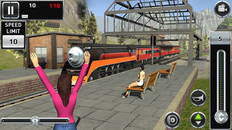 Amtrak Train Driving Simulator screenshot-3