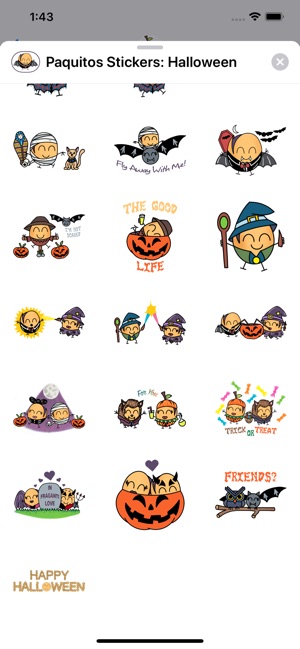 Paquitos Stickers: Halloween(圖3)-速報App