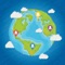 Learn countries, states, capitals and landmarks with this geography learning game