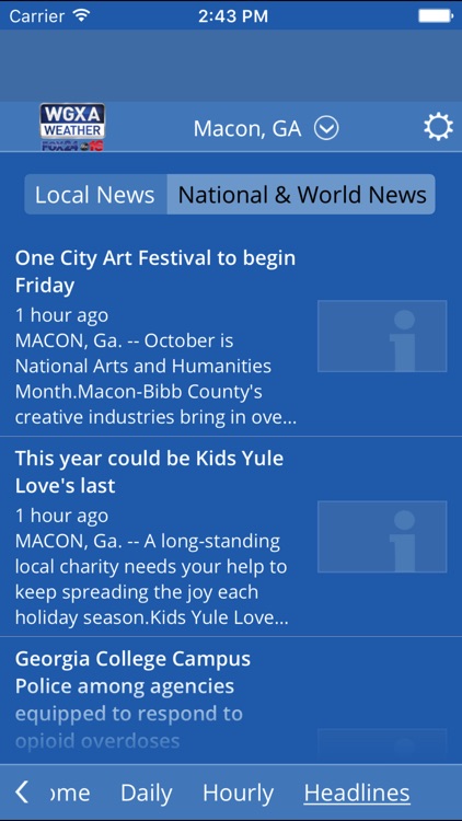 WGXA Weather screenshot-3