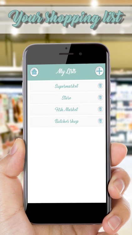 Grocery List – Smart Shopping