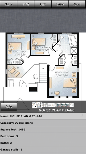 Duplex - House Plans(圖2)-速報App