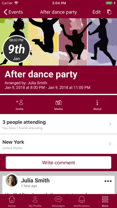 DanceLink - Connecting dancers screenshot 4