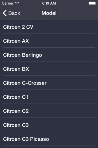 TechApp for Citroën - náhled