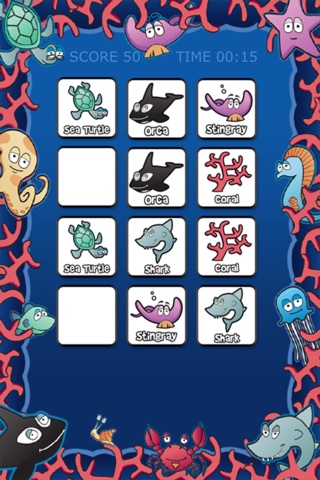Underwater Animal Magic Match screenshot 3