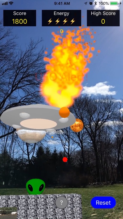 Space Alien AR screenshot-0