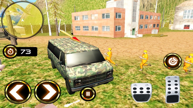 Army Criminal Transport Van 3D screenshot-3