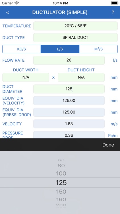 Building Services Calculator