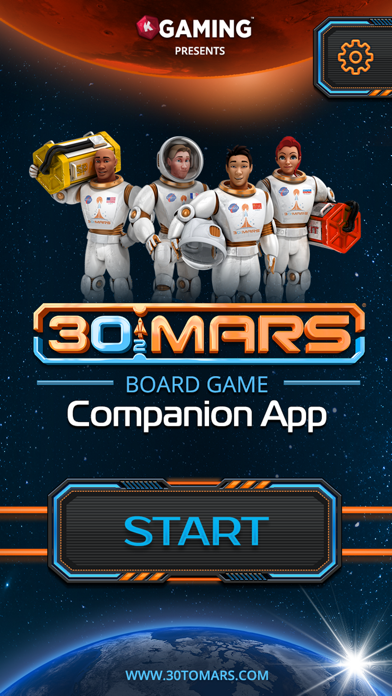 30 to MARS companion app screenshot 2