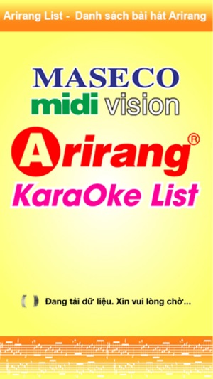 ARIRANG LIST