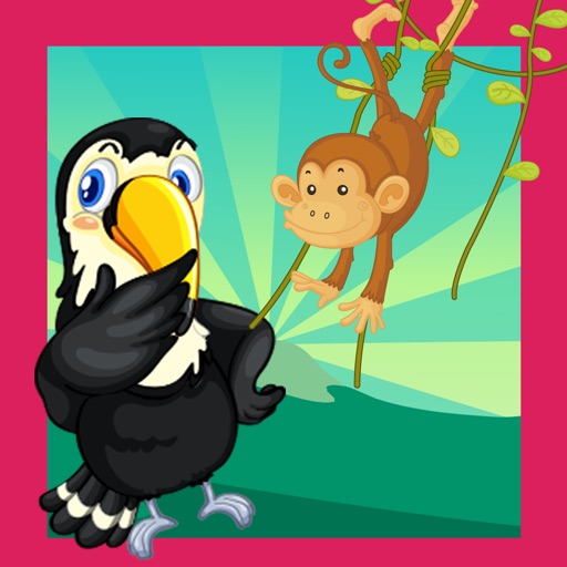 An inter-active Jungle Puzzle Kid-s Game-s For Little Children for Learn-ing