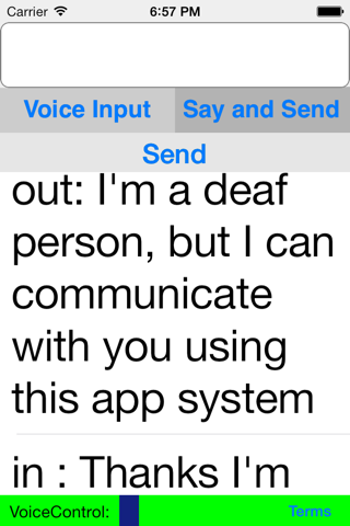 Deaf Hearing Chat screenshot 2