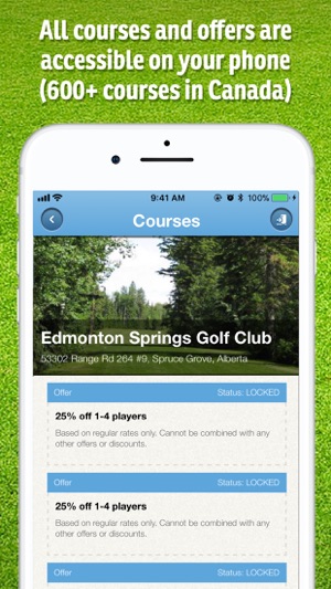 Canada Golf Card(圖1)-速報App