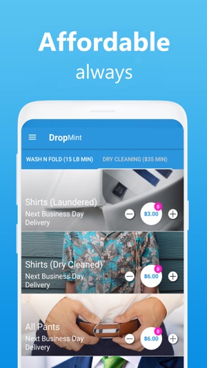 DropMint: Laundry On-Demand(圖2)-速報App