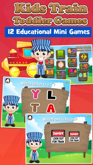 Kids Train Toddler Games(圖1)-速報App