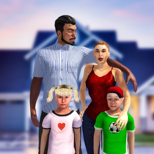 Virtual Mom Happy Family icon