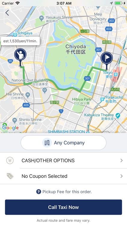 JapanTaxi screenshot-4