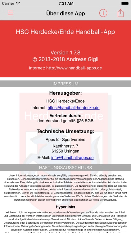HSG Herdecke/Ende screenshot-3