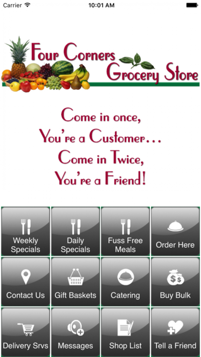 How to cancel & delete Four Corners Grocery Store from iphone & ipad 1