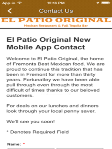 El Patio Original screenshot 3