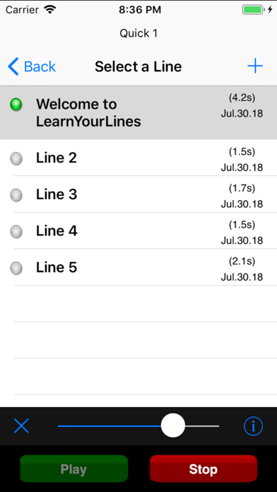 How to cancel & delete LearnYourLines from iphone & ipad 1