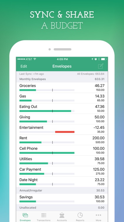 Goodbudget Budget Planner screenshot-0