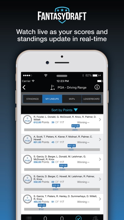 FantasyDraft: Fantasy Sports screenshot-3