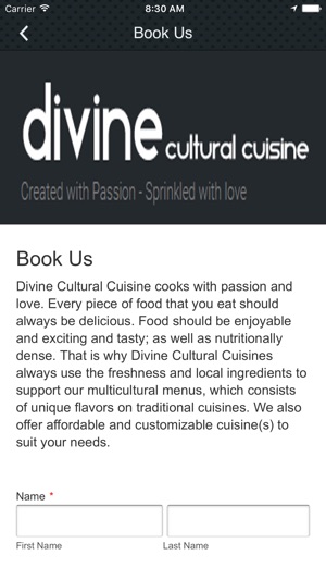 Divine Cultural Cuisine(圖2)-速報App