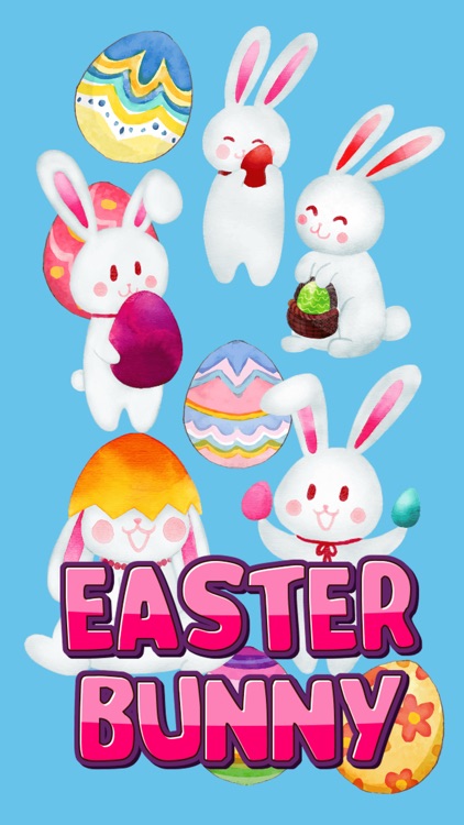Happy Easter 2018 Stickers