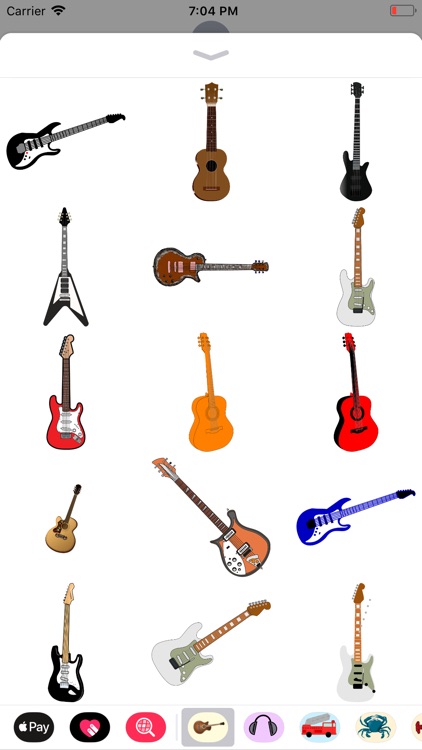 Groovy Guitar Stickers screenshot-7