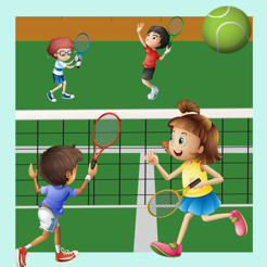 Learn Tennis With Fun and Joy: Many Educational Kids Games