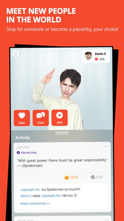 Meing - 3D Avatar & Chat screenshot-0